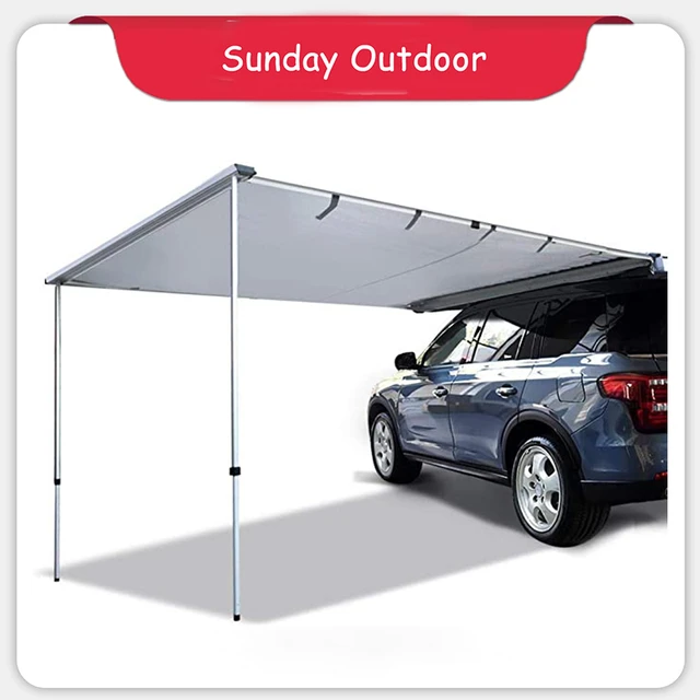 Tienda de toldo lateral impermeable, tienda de campaña independiente con  paredes, retráctil, 270 grados, 4WD - AliExpress