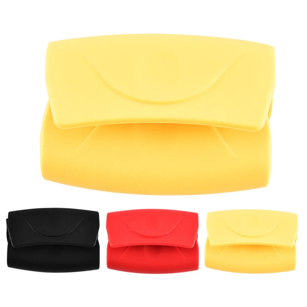 Silicone Anti Scalding Handle Oven Casserole Ear Pot Pan Heat Insulation Holder Gloves Kitchen Tools Bowl Holder Clips