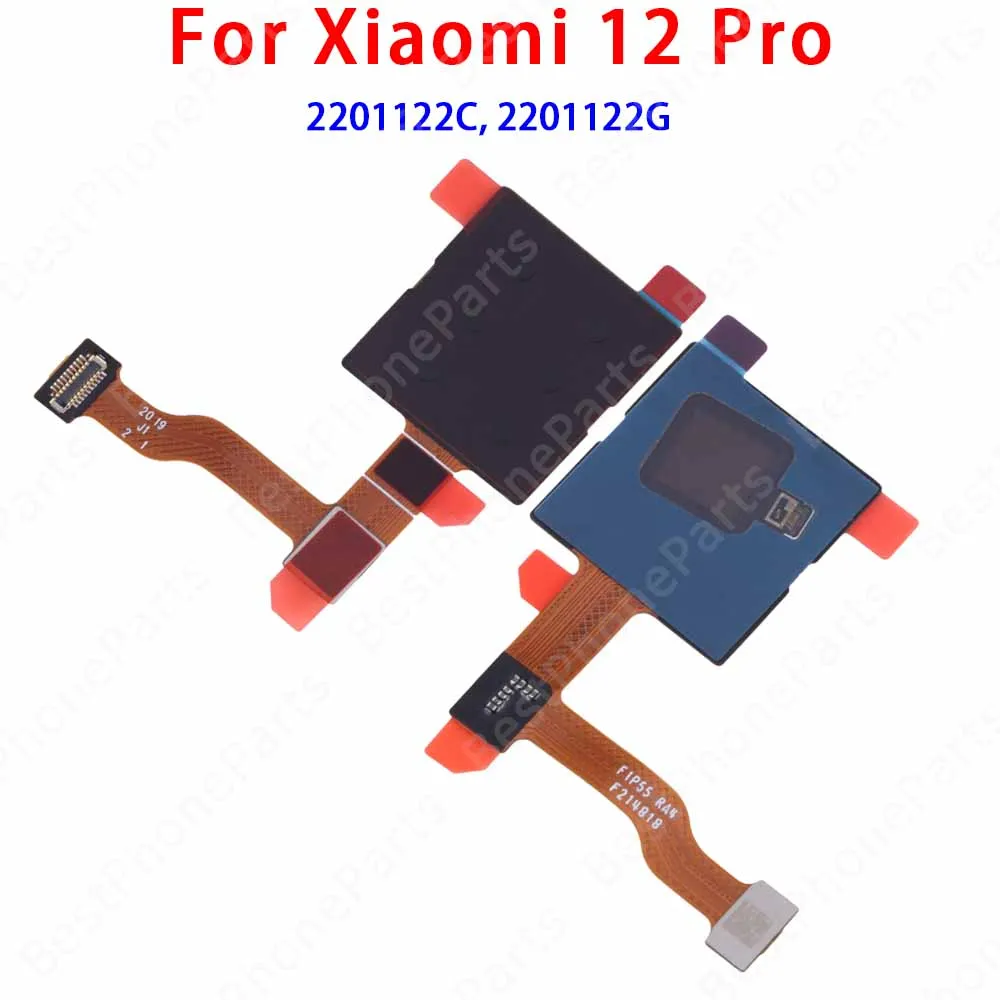Enhanced Power Switch Buttons with Built-in Fingerprint Sensor Scanner – Flexible Cable Replacement