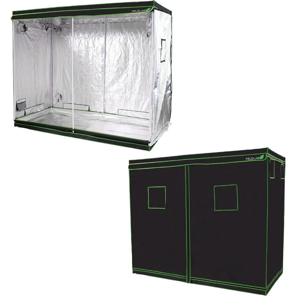 96x48x78 Reflective Indoor Grow Tent 4x8-Mylar Grow Tent-for Indoor Grows Room Hydroponics Growing -- Tents