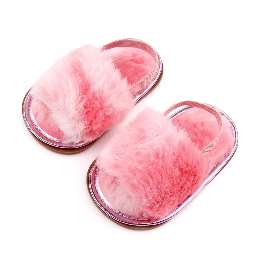 Baby Winter Soft Slipper Plushy Warm and Comfortable for 0-18 Months Toddler Boys and Girls Multiple Color Choices 2024 Fashion S92f768bef6d34bb6a233843ab71c7cb4g