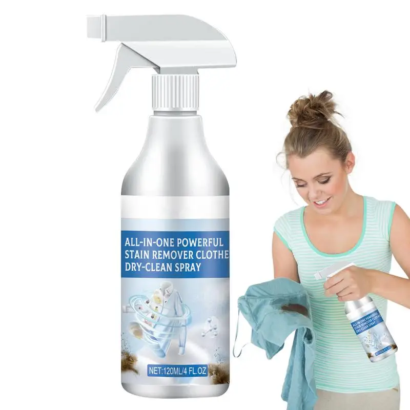 Wash-free Clothing Emulsifying Penetrant Strong Stain Removal Oil Stains Spray Clothing Penetrant Cleaner Easy Decontamination