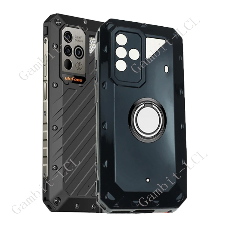 Ulefone Power Armor Series Back Ring Holder Bracket TPU Soft Phone Case