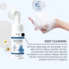 Hyaluronic Acid Cleansing Foam Gentle Moisturizing & Nourishing Oil Control Brightening Rejuvenation Face Wash Foam Face Cleanse 4