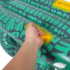 Inflatable Crocodile Surfboard Alligator Float Party Floating Row Daily Use Mat Pool Body Replacement 5