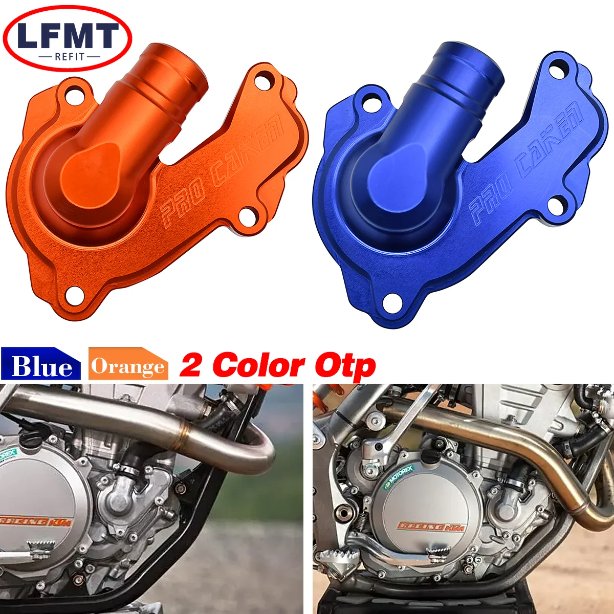 

Motorcycle CNC Water Pump Guard Cover Protector For KTM SX-F XC-F XCF-W EXC-F For HUSQVARNA FC FE FX For GASGAS EC-F EX-F MC-F