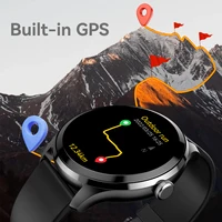 Apexfit Voice Call Smart Watch For Men 5ATM Waterproof Built-In Gps Watch With Hr/Spo2 Monitor For iphone Android 2