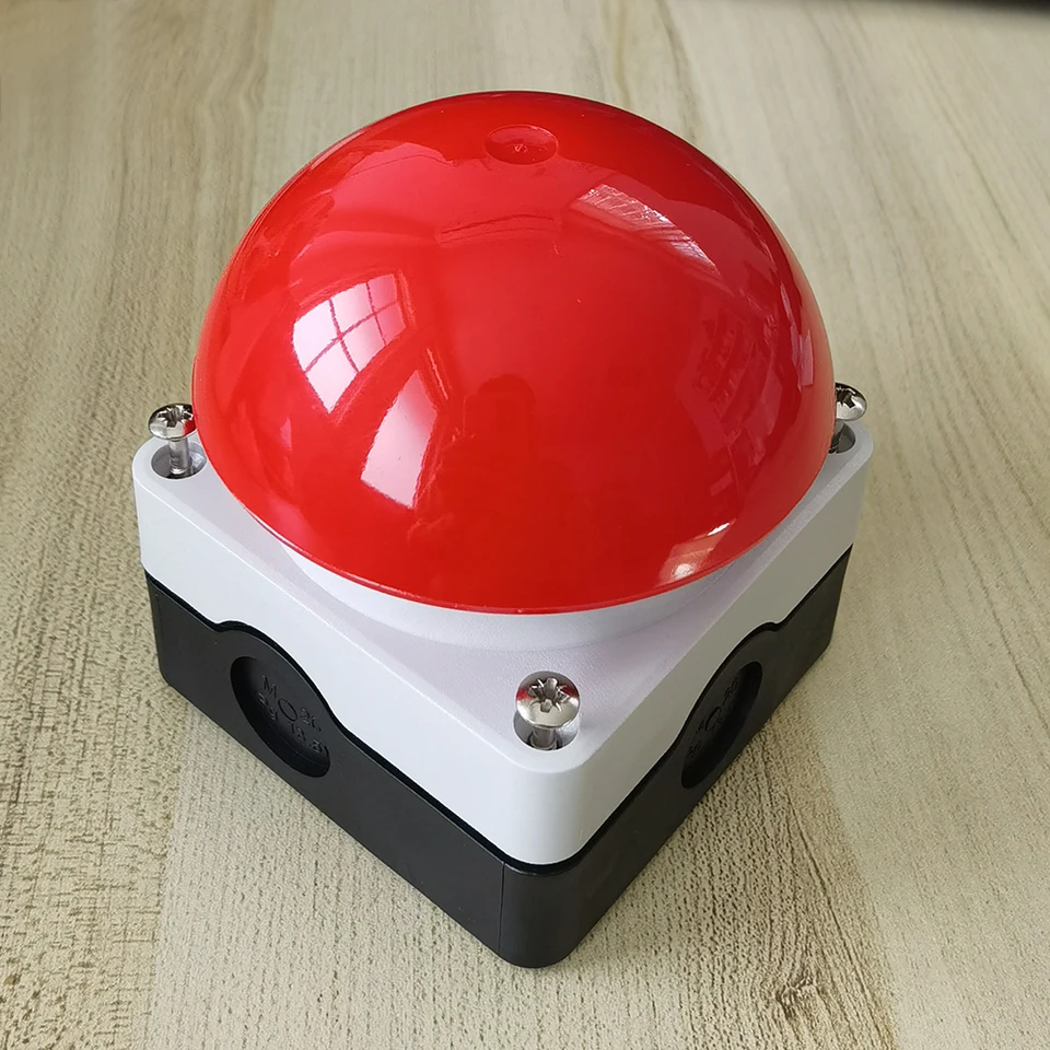 非常停止スイッチ 通販 各種メーカー 【RS】 Sphericals マッシュルームヘッド 緊急停止ボタンスイッチ 安全な Sphericals マッシュルームヘッド  緊急停止ボタンスイッチ 安全な機器操作のためのロック構造 非常停止ボタン 緊急停止押しボタンスイッチ 1NO+1NC マッシュルームヘッド