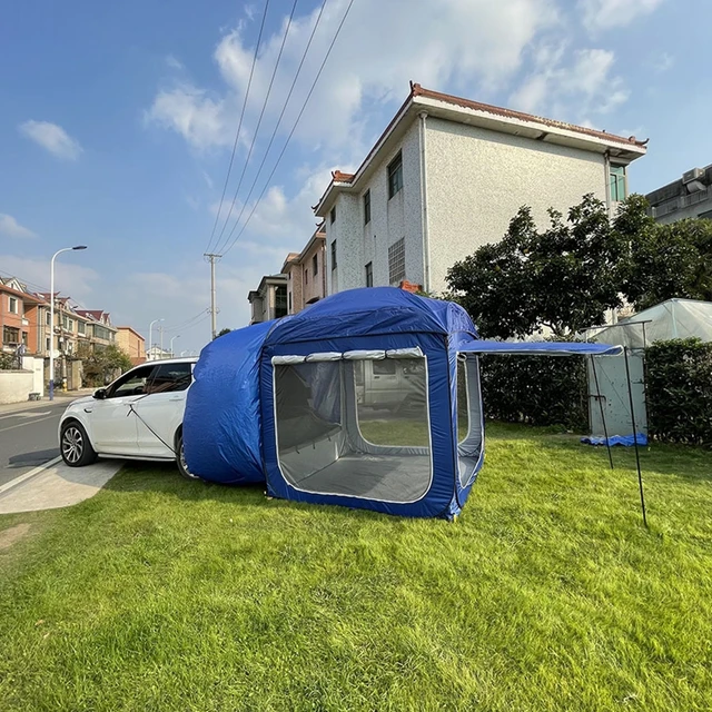 Heckklappe Zelt Anti-Mücken-und Regenschutz Geländewagen Geländewagen  Outdoor Camping Auto Seiten markise voll automatische Pop-up-Pergola