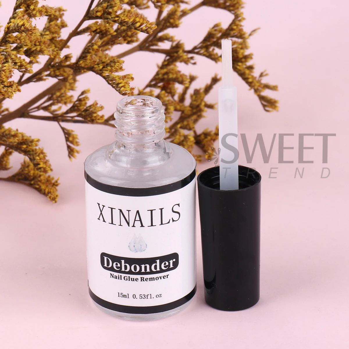 15ml Nail Glue Remover for Press on Nails False Tips Quickly Removal Debonder Glue Off Rhinestone Fast Dissolve Liquid Manicure