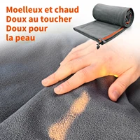 MAPLEAF sac de couchage polaire ultraléger, doublure d'hiver, couverture de Camping chaude, tente par temps froid, drap de voyage 3