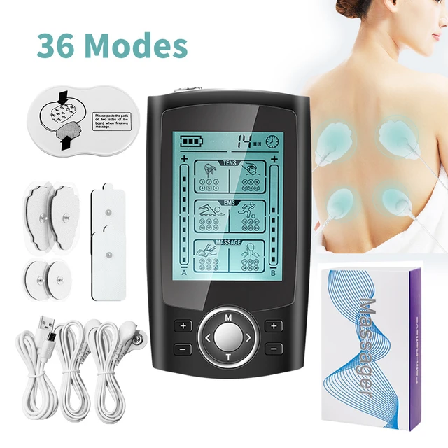 TENS Machine Muscle Stimulator, Electric Stimulation Massage EMS,For Pain  Relief Muscle Stimulation Electronic Pulse Massager - AliExpress