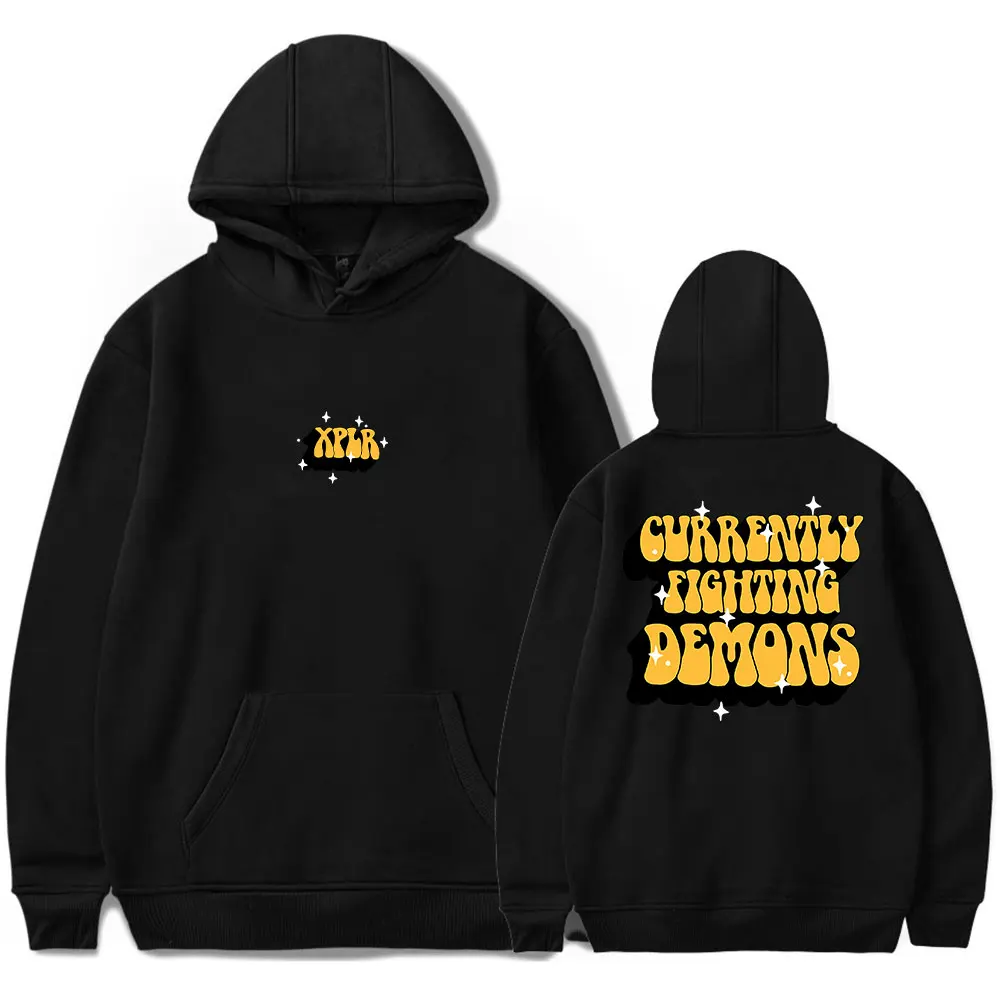 

Sam and Colby Fighting Demons Hoodie Xplr Merch Sweatshirts Men women Clothes Autumn Winter Casual Streetwear Pullovers