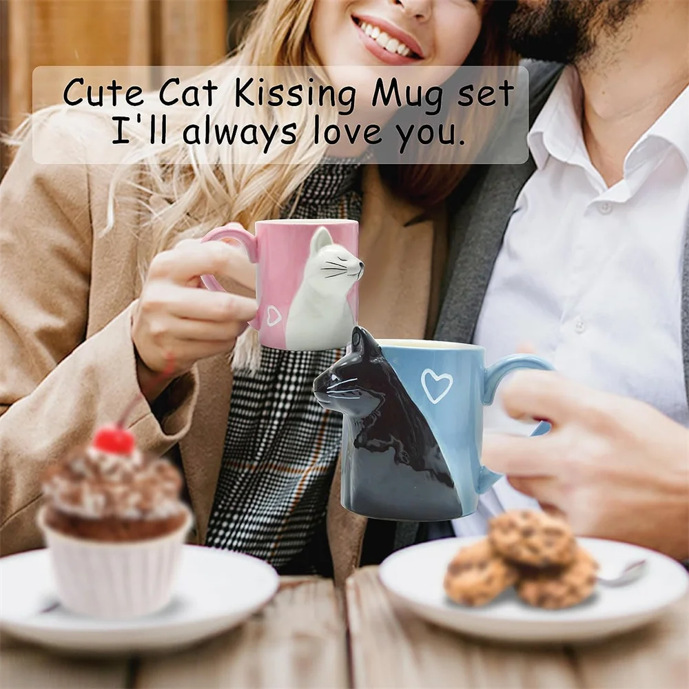thumbnail image 2 of Kssng Couple Coffee Mugs Set | Couples Coffee Mugs, Tea Cup Gfts 2 of 11