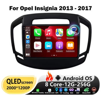 Autoradio Lettore Multimediale di Navigazione GPS Per Opel Insignia 2013 2014 2015 2016 2017 Android 16 Auto Carplay BT DSP QLED Schermo