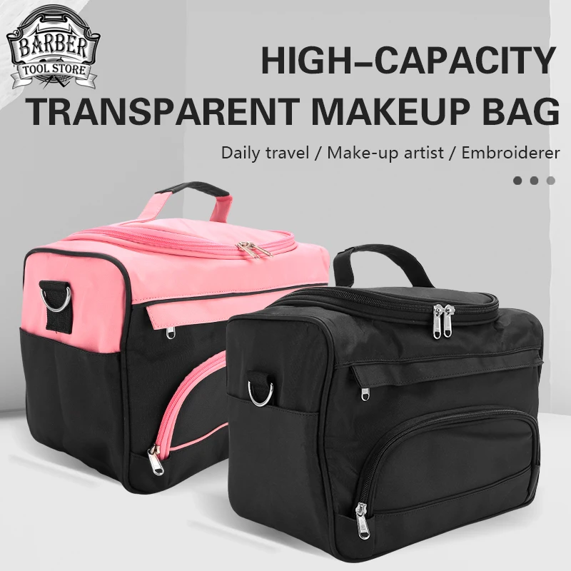 colasoft packet builder Professional Storage Bag Portable Travel Hairdressing Tools Packet Stylist Cosmetic Bags Salon Barbershop Styling Accessories