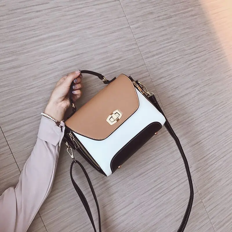 Women Bag Designer New Fashion Casual shoulder bag Luxury women's handbags quality PU Brand Sweet Lady Small package Korea Style