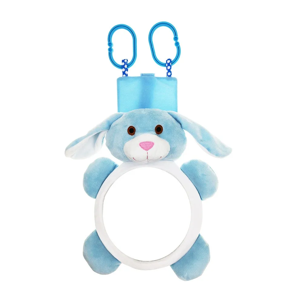 Baby Mirror Toys Multi-Function High Contrast Black and White Baby Toy Infant Soft Mirror Tummy Time Easy to Install Infant Toys