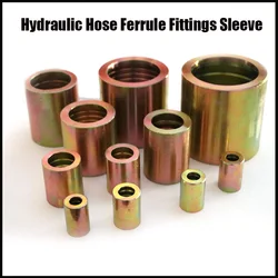 Hydraulic Ferrule Joint High Pressure Tubing Compression Sheath Sleeve Shell 6 -32MM Hydraulic Hose Rubber Hose Joint Sleeve