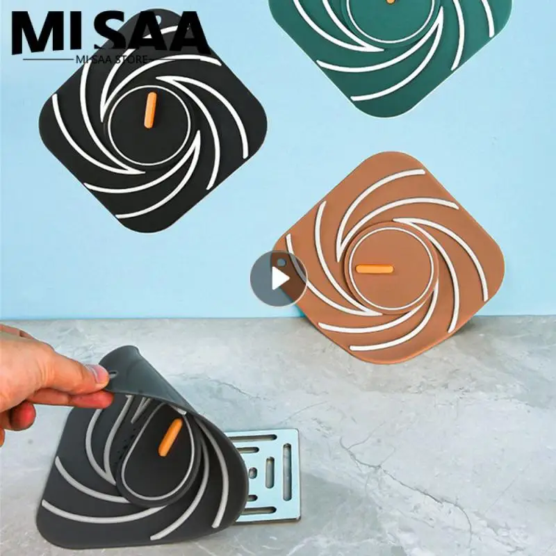 

Силиконовая дренажная крышка из ПВХ, удобная эффективная мягкая антизапаховая продуманная маленькая ручка для ванной комнаты, фильтр от насекомых