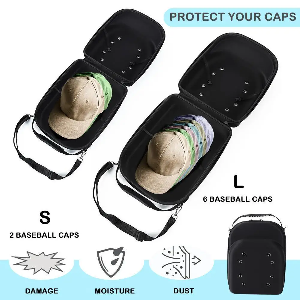 Baseball Hat Travel Bag Baseball Cap Travel Case Sport Carrier Eva