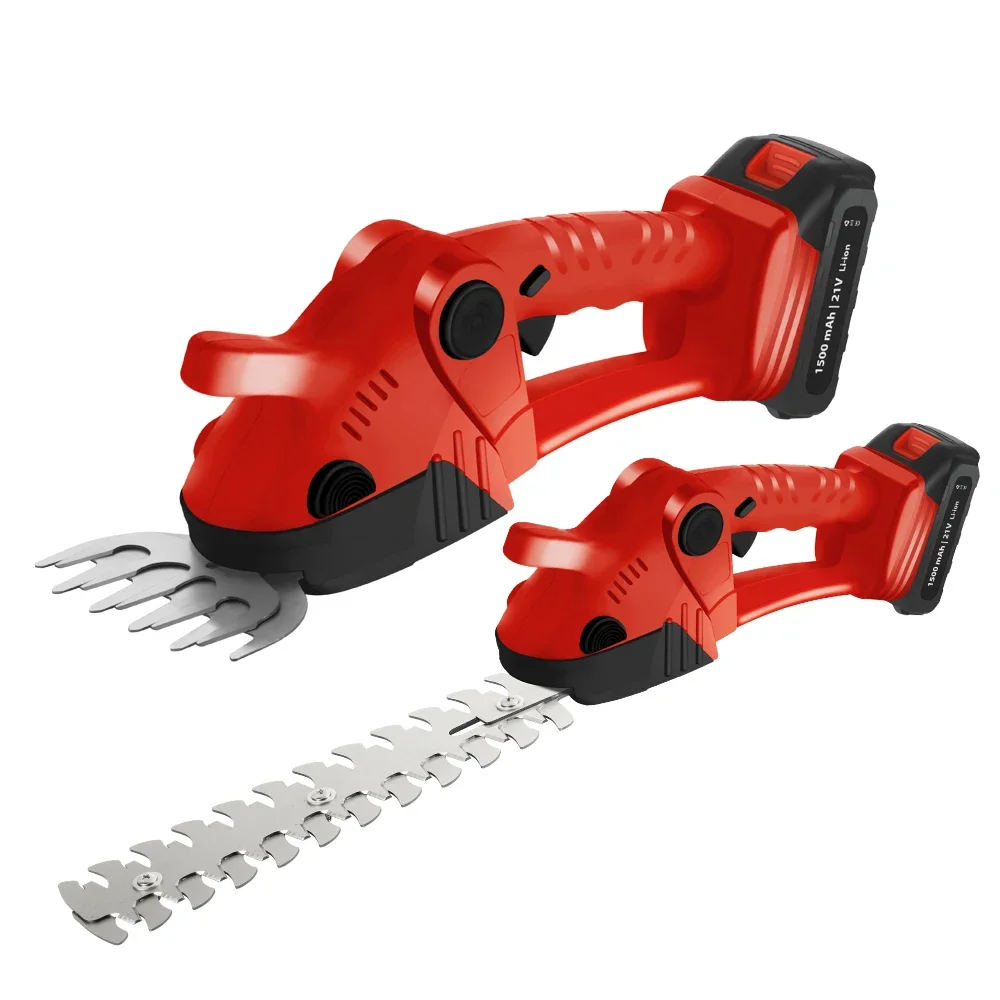 20V Cordless Handheld Grass Trimmers And Mini Hedge Trimmer Kit