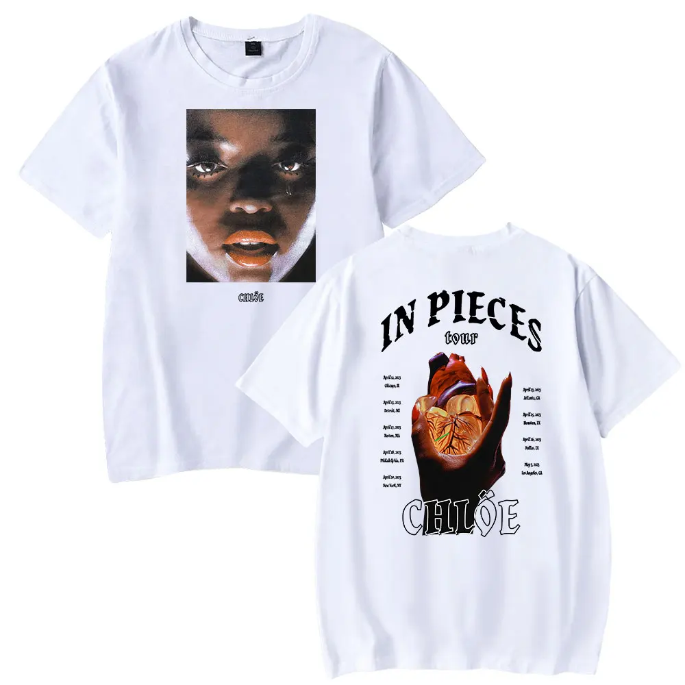 Chloe Bailey T-Shirt Unisex Moda Manica Corta Tshirt Donna Uomo Casual Streetwear Summer Tops