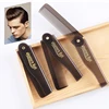 Portable Foldable Pocket Combs Oil Head Plastic Beard Combs Hair Styling Tool Combs For Man Women Folding Comb Barber Hair Tool 1