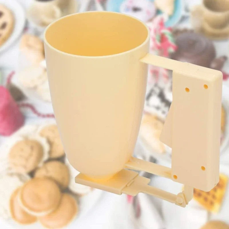 Cream Dispenser New Handheld Pancake Batter Dispenser Adjustable Funnel Cake Dessert Adjustable Kitchen Funnel Pastry Bake Tool