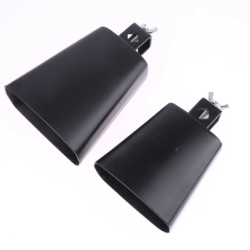 1Pcs Cowbell High Quality 4/5/6Inch Jazz Drum Cowbell Metal Steel Cattlebell Cow Bell Drums Percussion Instruments Accessories
