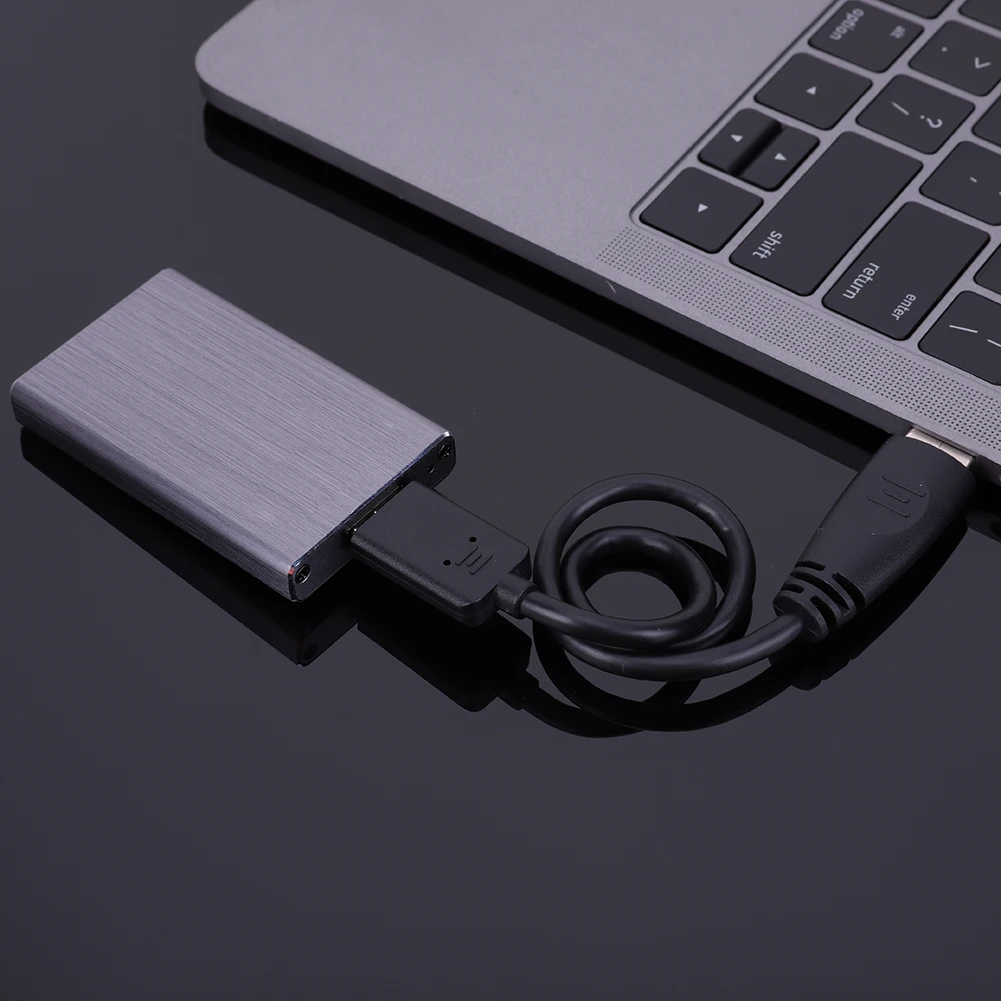 MSATA-USB 3.0 SSD Ŭ , UASP  HD ϵ ̺ ũ ڽ, 6Gbps 丮 ̽ , MSATA SSD 30x25/30x50
