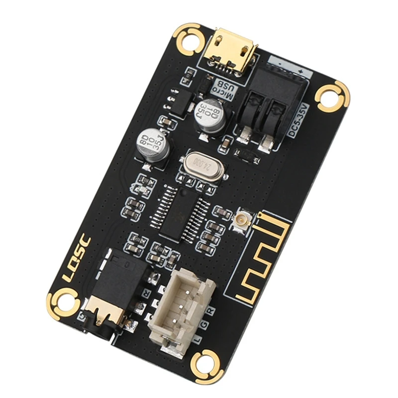 

DIY Speaker Accessories LQSC_BT Bluetooth-compatible4.2 MP3 Receivers Metal Frame Full Patch Process Repair Parts