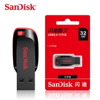 SanDisk CZ50 USB2.0 Pendrive 32GB 16GB 64GB USB Flash Drive Pen Drive U Disk Mini Flash Drive Cruzer Blade 100% Original 1