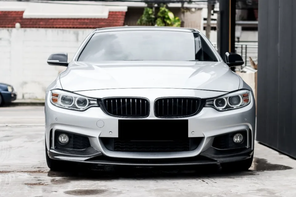 XVIP Diamonds Style Front Bumper Racing Grill For BMW 4 Series F32 F33 F36 M3 F80 M4 F82 12-19 Dual-Slat Gloss Black Accessories