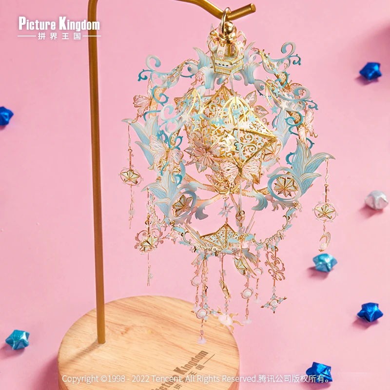 3D Metal Puzzle Picture Kingdom Wishing Star model KITS Assemble Jigsaw Puzzle Gift Toys For Children 3