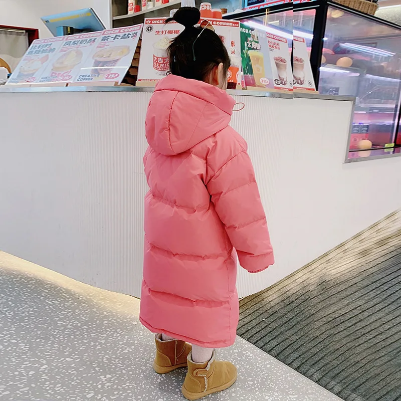 Girls Cotton Lined Hooded Zipper Jackets Coats Children Outfits 2-14Yr