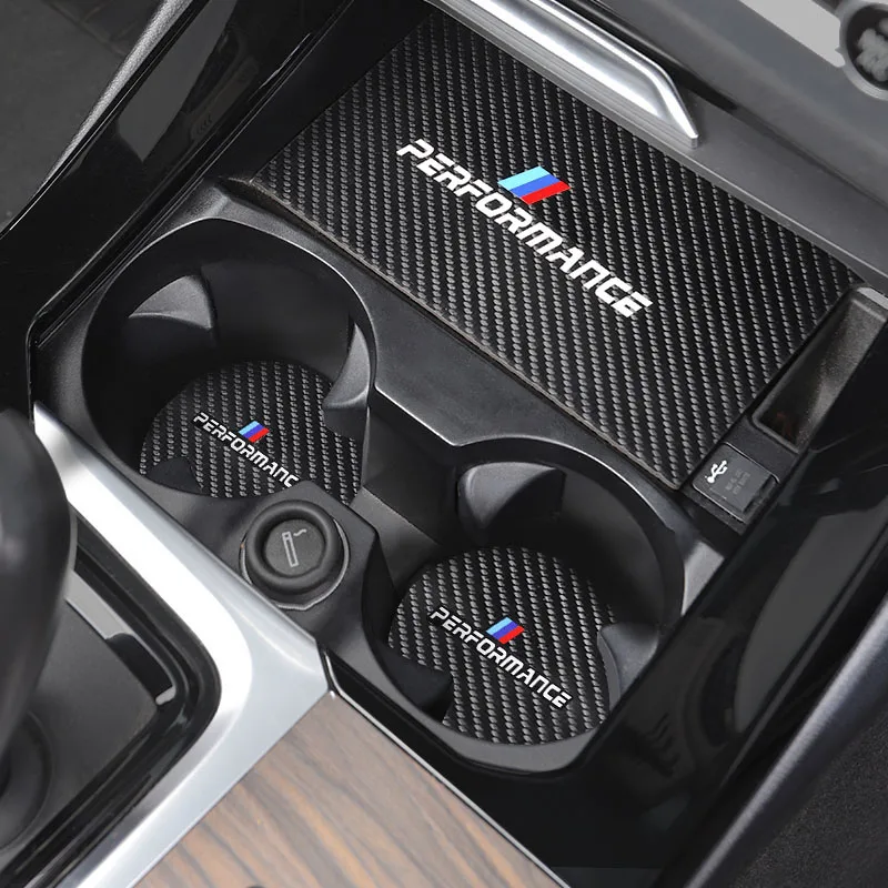 カーボンファイバーノンスリップマット車のアクセサリーインテリアbmwパフォーマンス3シリーズG20 G01 G02 G05 F48 X1 X3