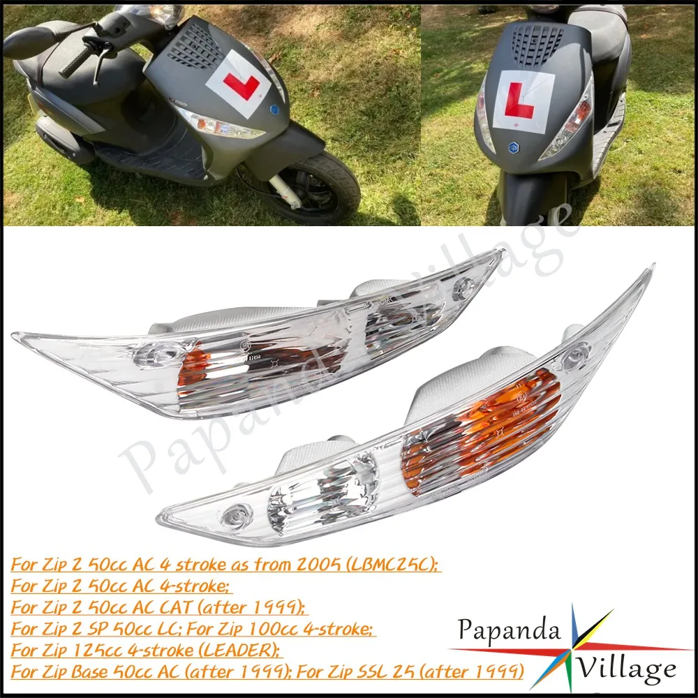 Indicatore Di Direzione Anteriore In Plastica Per Moto Per Scooter Zip 125 2 Sp 50Cc 100Cc 125Cc Ac Lc 4 Tempi Da 2005 Ssl 25 1999-2021