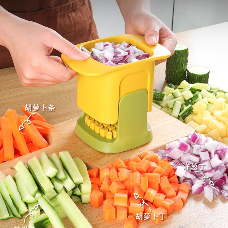 

Onion dicing artifact Potato slicer Carrot ham slicer Cucumber potato slicer Multifunctional vegetable cutter kitchen gadget