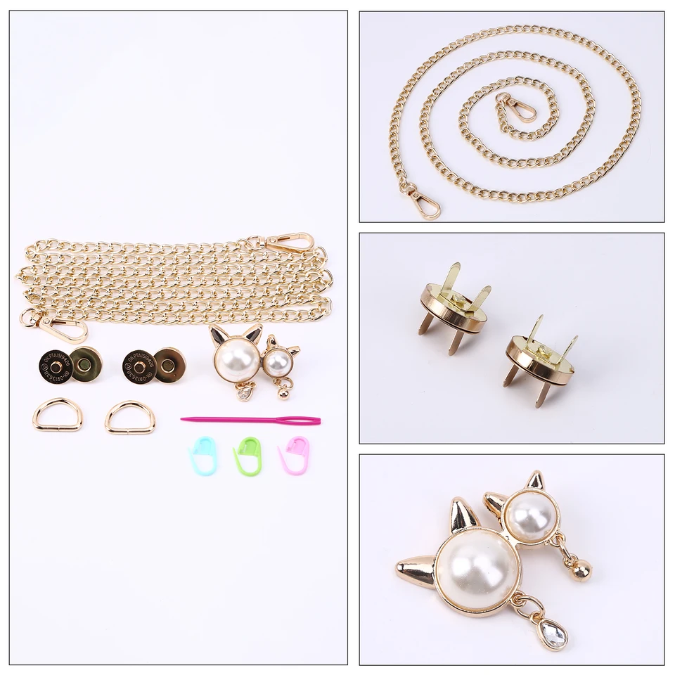 DIY Craft Knitting Crochet Bag Accessories Kit