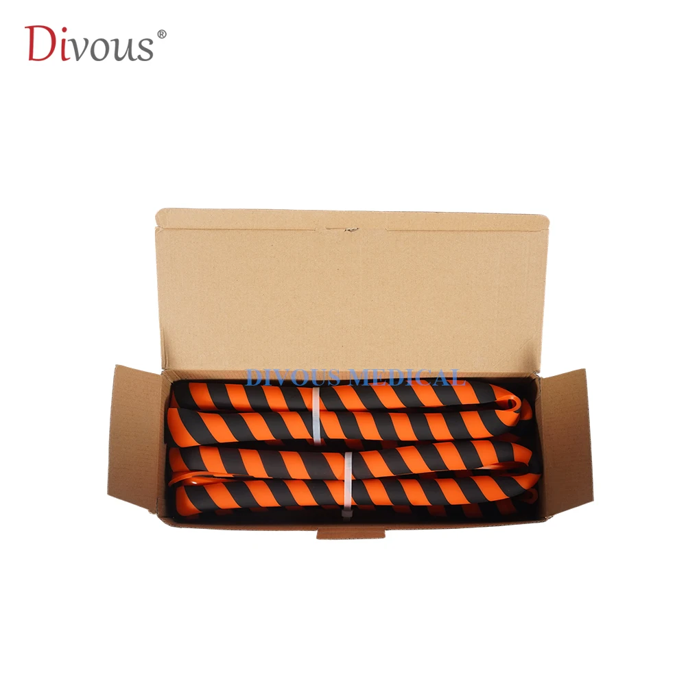 （2X）Anti-slip Cost-effective Multi-color Silicone Protective Rubber Ring For Disabled Wheelchair Trolley Ring 6