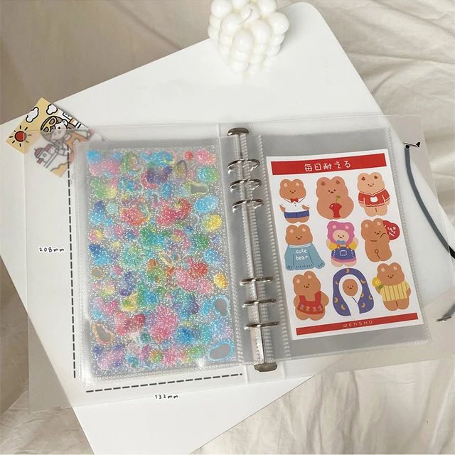 A5 Photocard Binder Diy Photocard Collect  Sticker Binder Organizer  Sleeves - A5 - Aliexpress