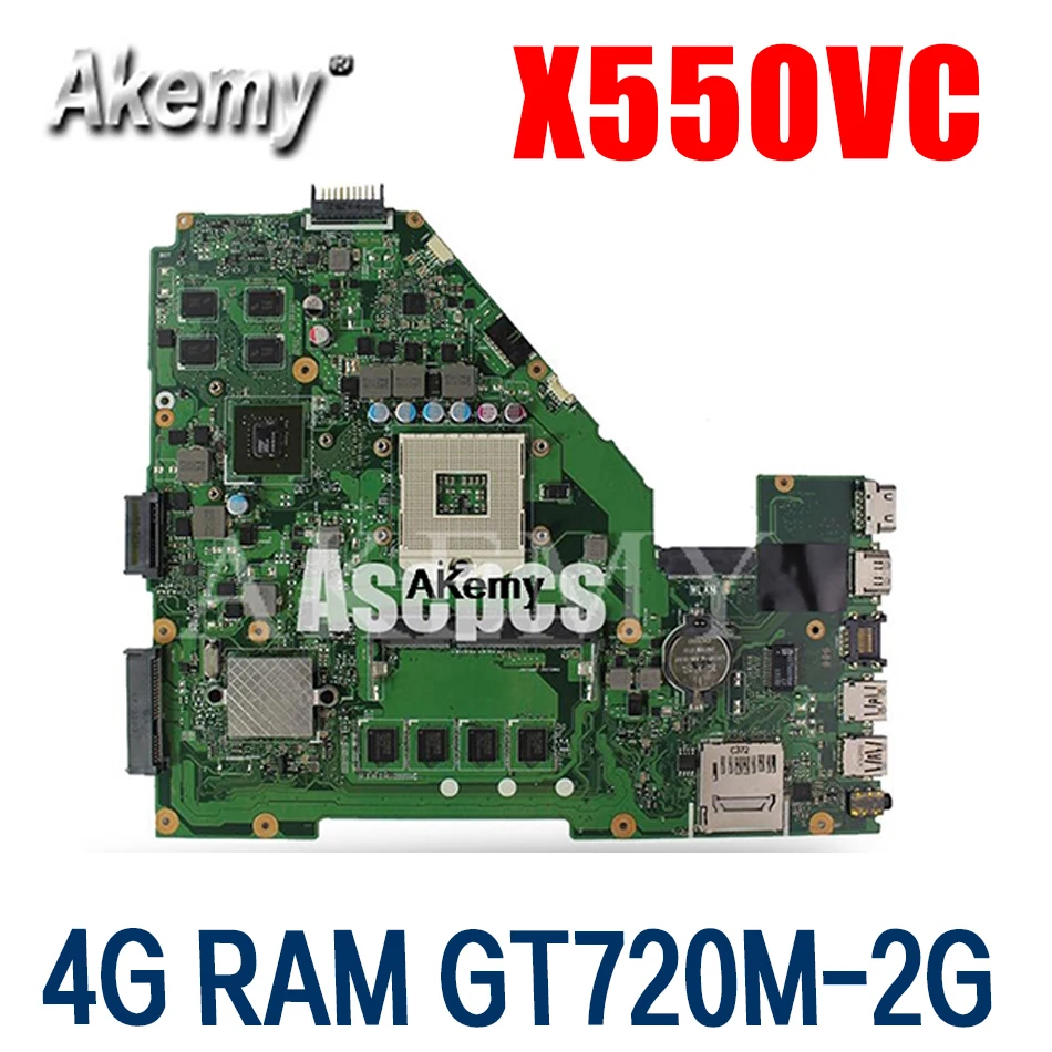 X550vc Laptop Motherboard For Asus X550vc R510v X550v X550 Test
