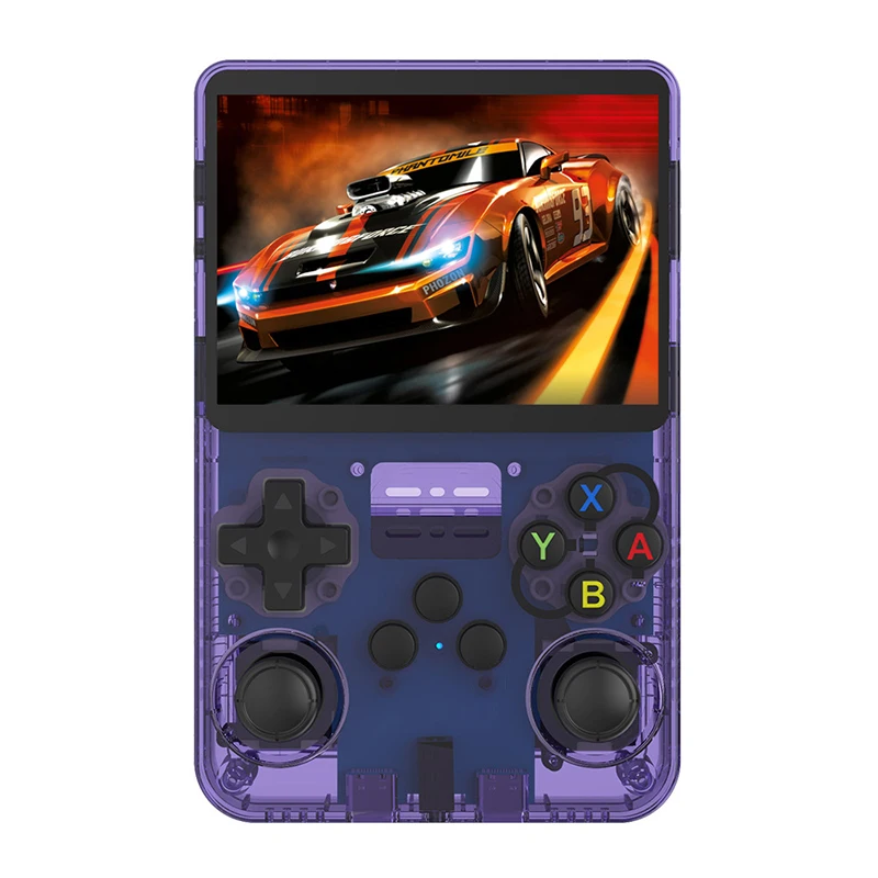 R36S 비디오 게임 콘솔, 64GB, 3.5 인치 IPS 스크린, 레트로 휴대용 게임 플레이어, 리눅스 시스템, 포켓 비디오 플레이어, 게임 플레이어 선물