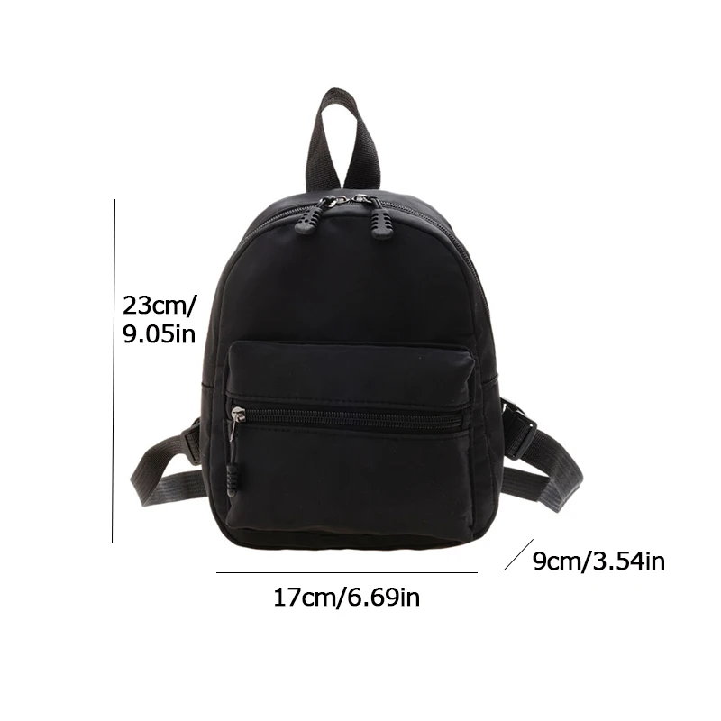 Womens Backpack Mini Womens Trend Nylon Female Small School White For Teen Girls Fashion Casual