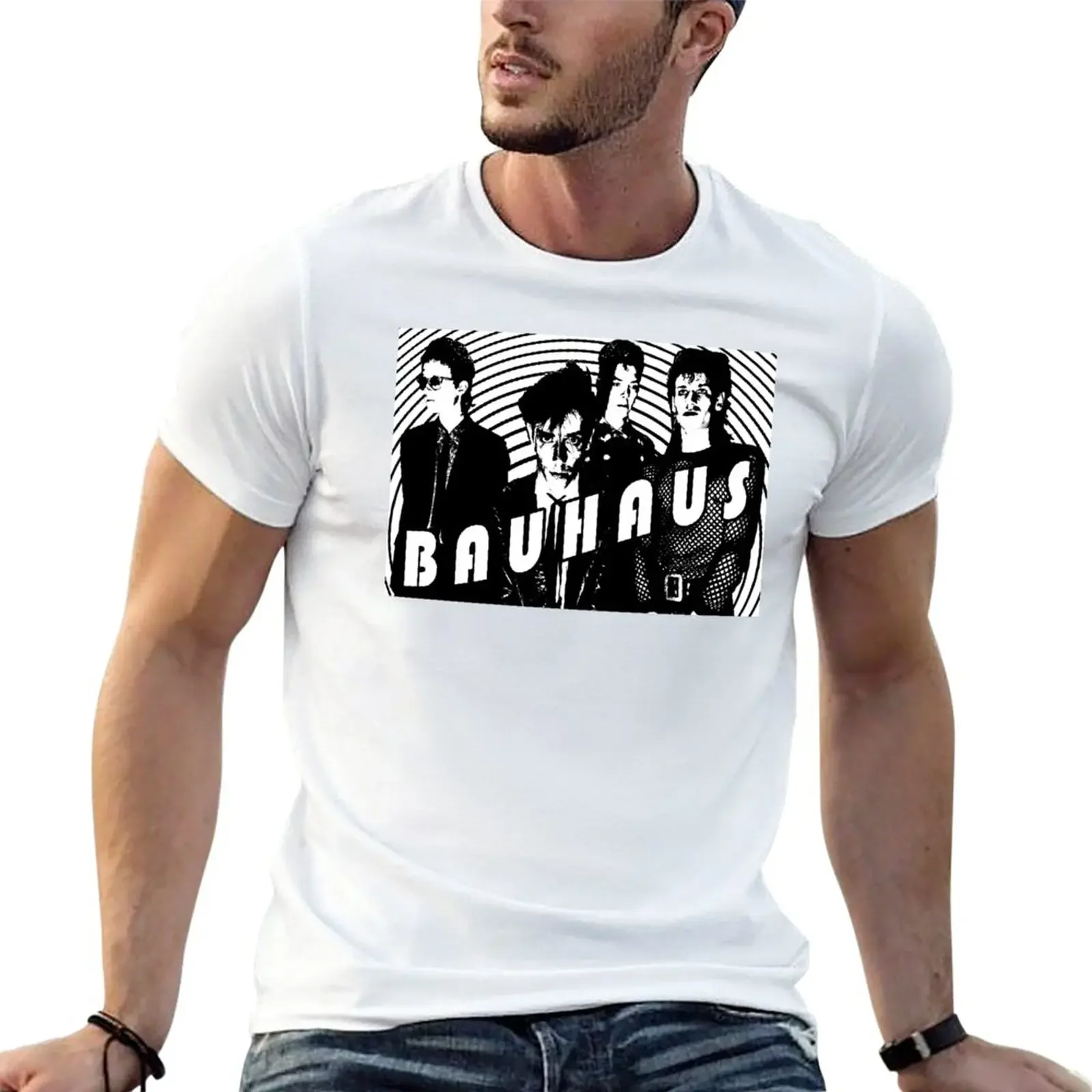 

Bauhaus Post Punk T-Shirt customizeds shirts graphic tees funny t shirts for men