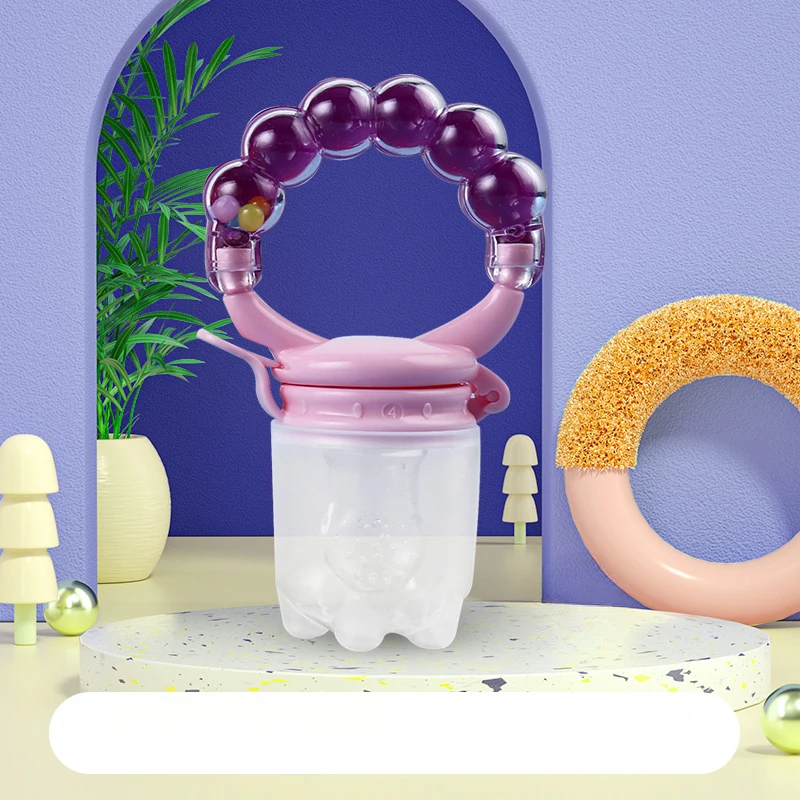 Newborn Silicone Bite Fruit Food Aid Baby Nipple Infant Baby Pacifier Food Grade Dummies Soother For Gift