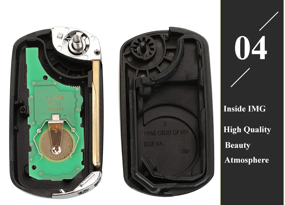 Keyforkess EWS ID44 / ID46 315/433.92Mhz Flip chiave auto per LAND ROVER Range Rover Vogue 2006-2009 HU92 3BTNFolding telecomando 15 Keyforkess EWS ID44 / ID46 315/433.92Mhz Flip chiave auto per LAND ROVER Range Rover Vogue 2006-2009 HU92 3BTNFolding telecomando - S92faf86454404fe6a504a7c43cc55d6dv