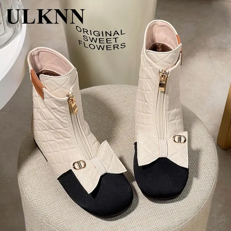 Girl's Boots 2023 Winter Boots The Spring And Autumn Period Kdi's Single Child Short Boot With Velvet Children Boats Cuhk