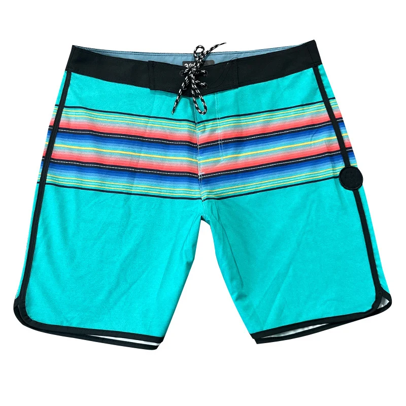 Summer New Men Waterproof Beach Shorts Phantom Bermuda Board Shorts Swim Shorts Quick Dry Casual Diving Surfwear Plus 2024-12 4